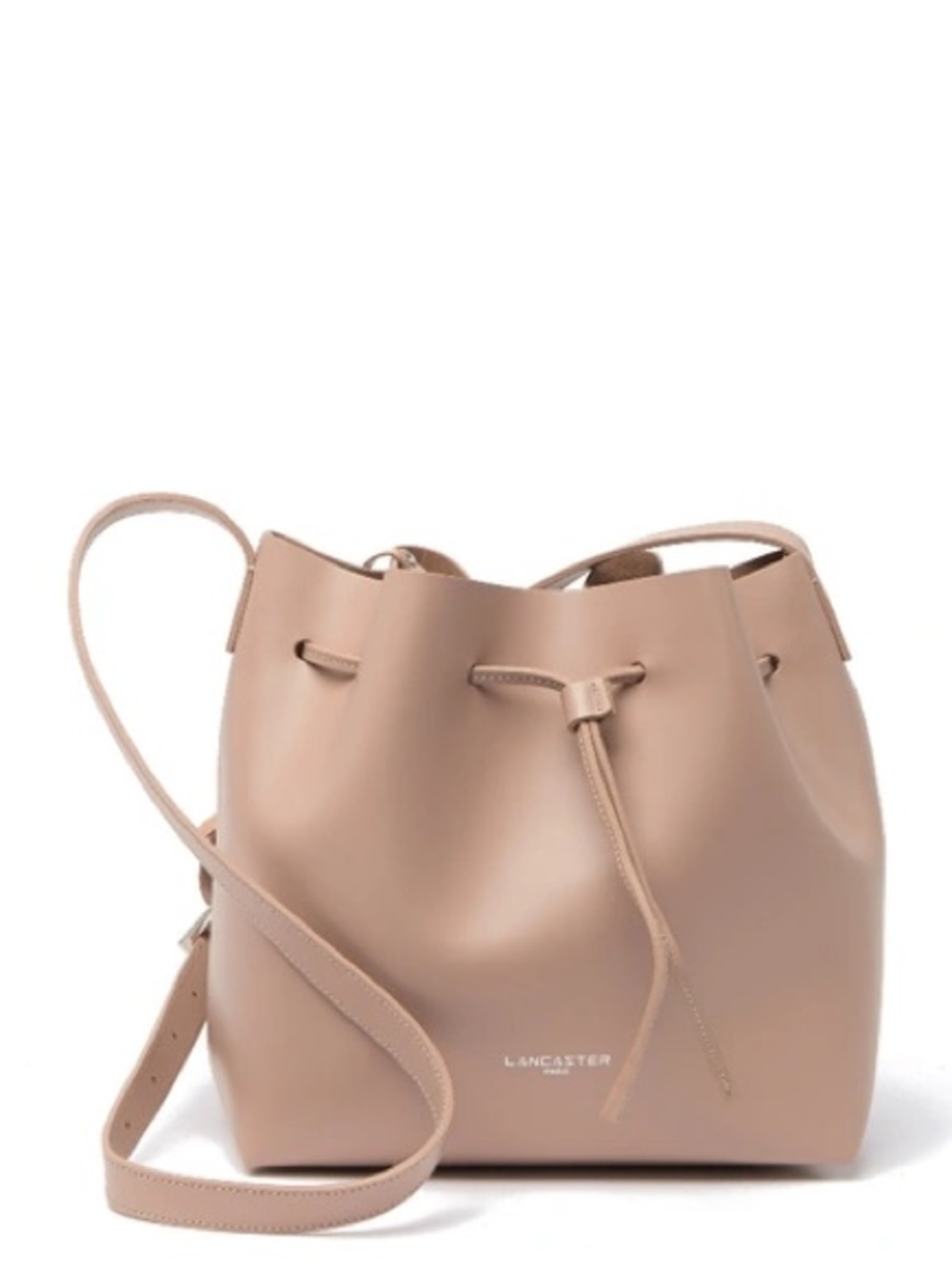 Lancaster Paris Pur & Element Leather Bucket Bag